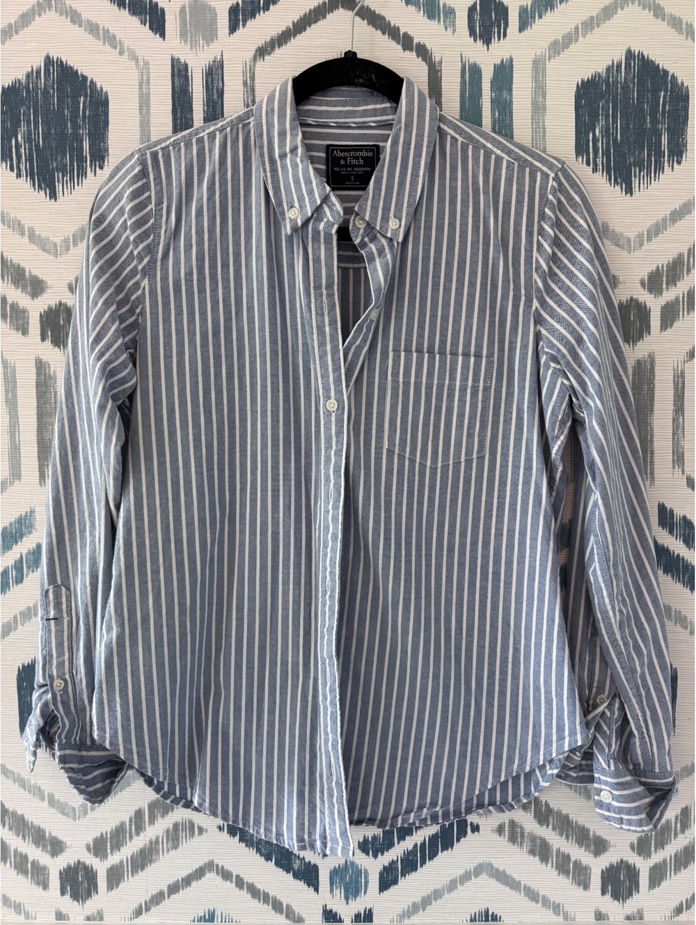 Abercrombie Striped Button Down